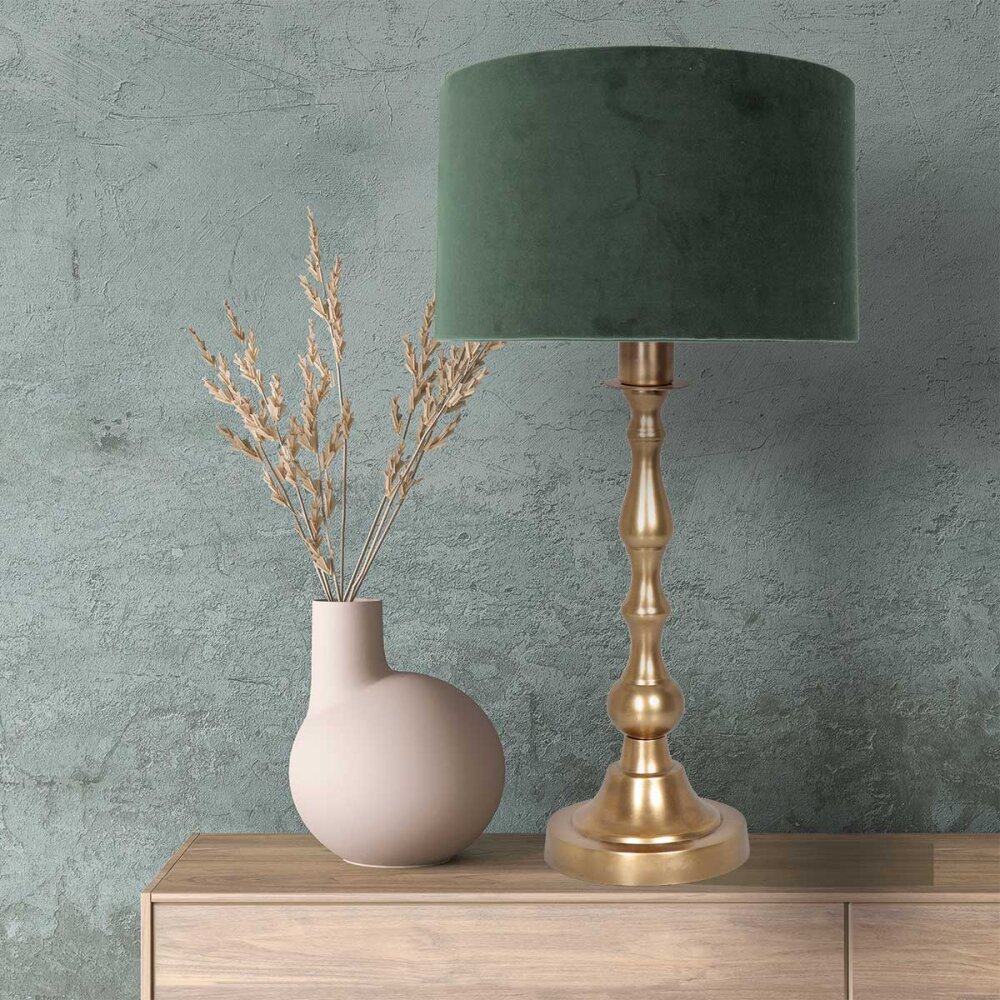 Steinhauer Bassiste Tischleuchte Bronze, 1-flammig main product photo