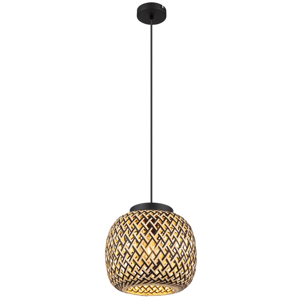 Globo COLLY Hängeleuchte Schwarz, 1-flammig main product photo