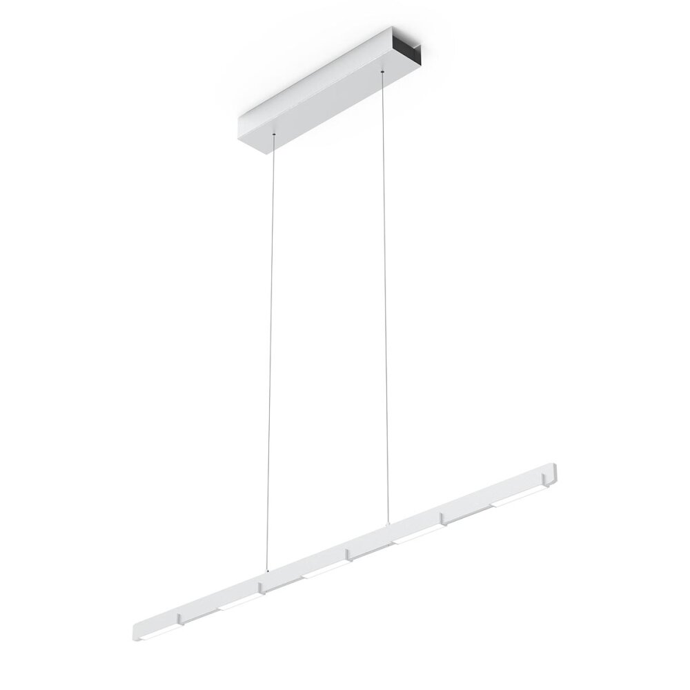 Steinhauer Bloc Pendelleuchte LED Stahl gebürstet, 7-flammig main product photo