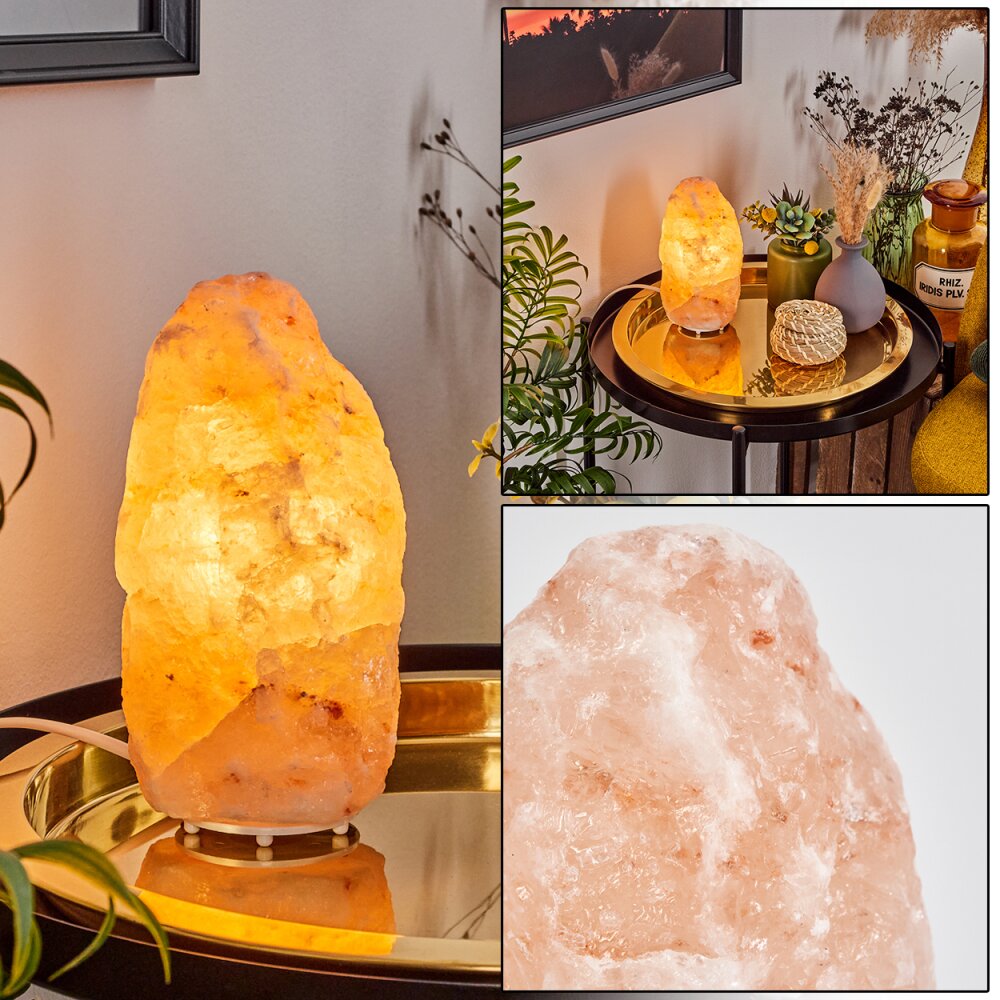 Sansou Tischleuchte Rosa, Weiß, 1-flammig main product photo