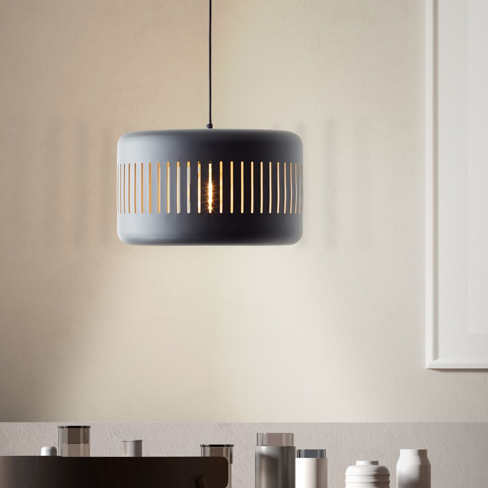 Brilliant Tyas Pendelleuchte Schwarz, 1-flammig main product photo