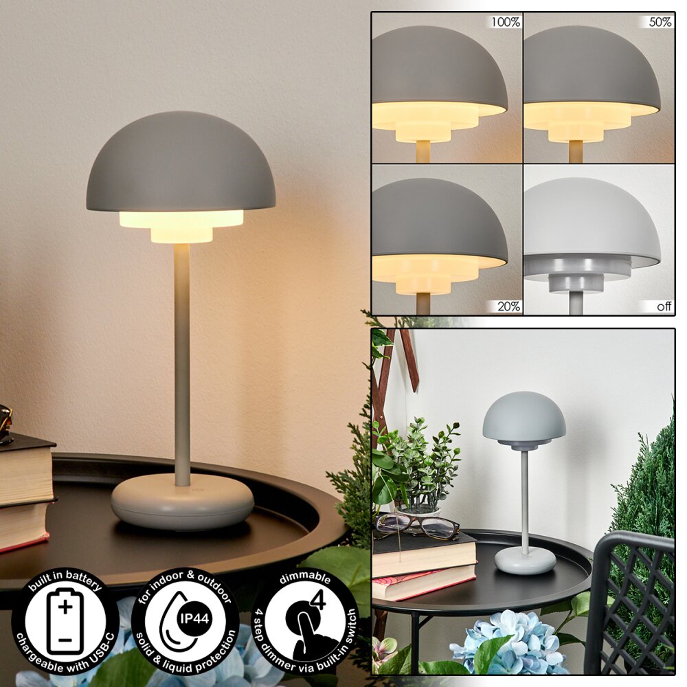 Bellange Außentischleuchte LED Grau, 1-flammig main product photo