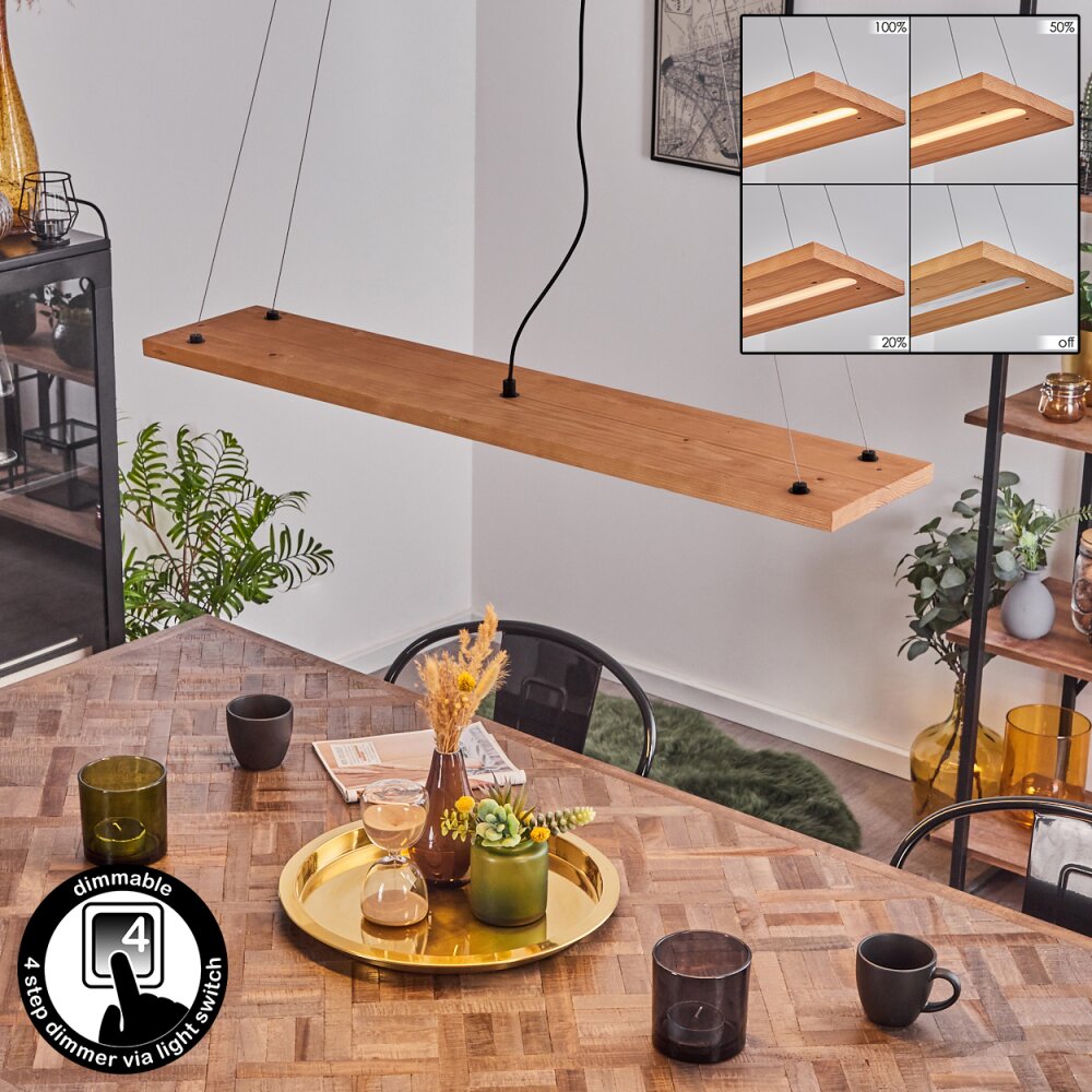 Adak Pendelleuchte LED Schwarz, 1-flammig main product photo
