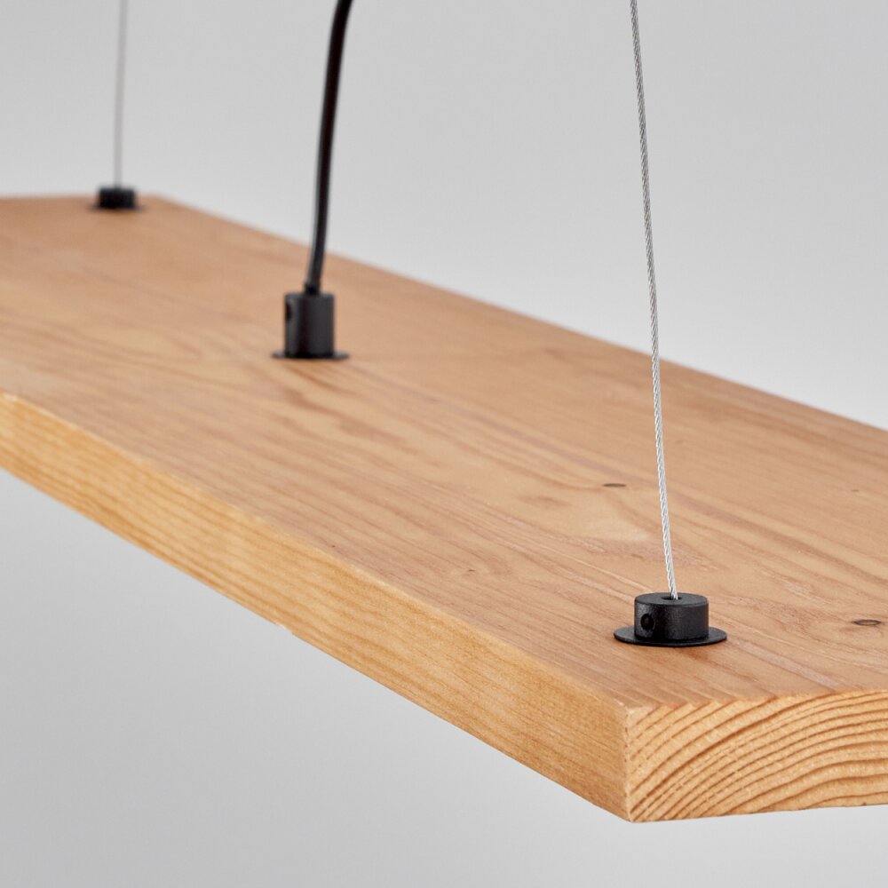 Adak Pendelleuchte LED Schwarz, 1-flammig