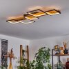 Pompu Deckenleuchte LED Schwarz, 1-flammig