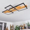 Pompu Deckenleuchte LED Schwarz, 1-flammig