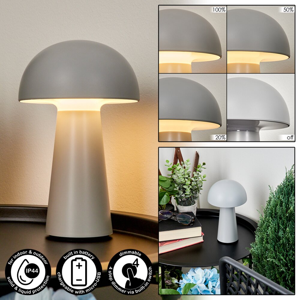 Telve Außentischleuchte LED Grau, 1-flammig main product photo