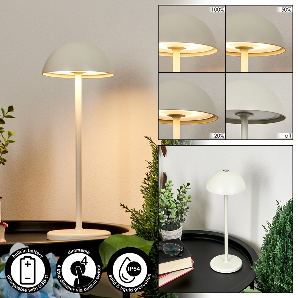 Pelaro Außentischleuchte LED Weiß, 1-flammig main product photo