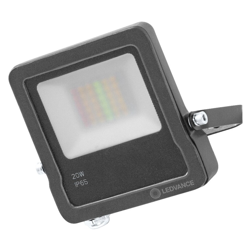LEDVANCE SMART+ Gartenstrahler Anthrazit, 1-flammig, Fernbedienung, Farbwechsler main product photo