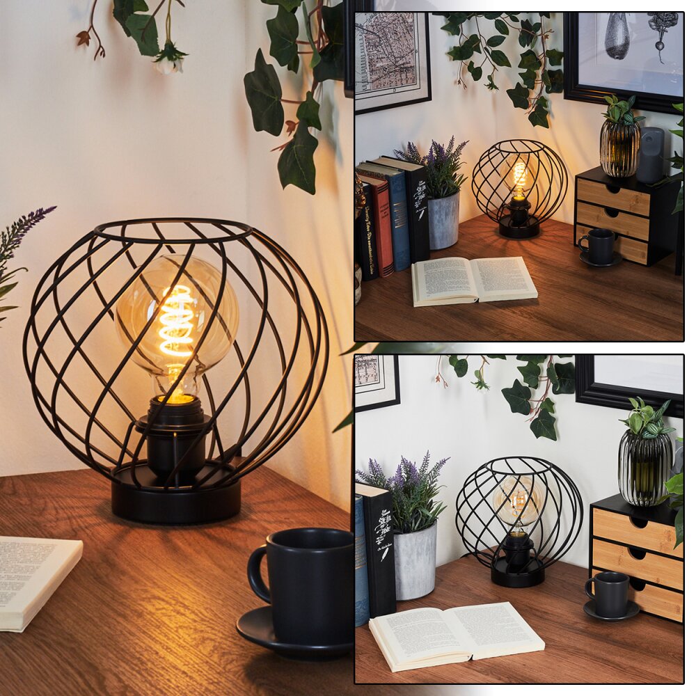 Miton Tischleuchte Schwarz, 1-flammig main product photo