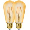 Eglo Leuchten 2er Set E27 6 Watt 2200 Kelvin 650 Lumen