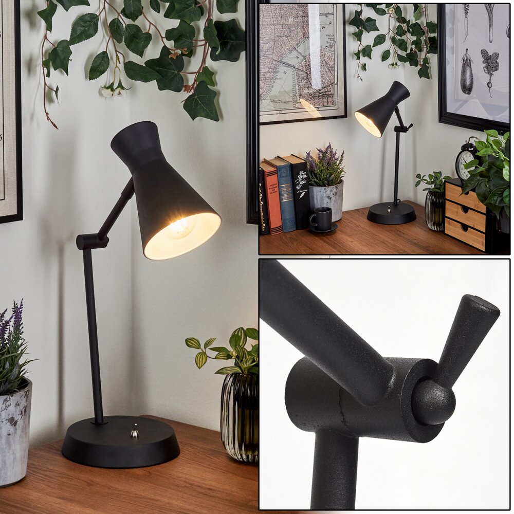 Vijes Tischleuchte Schwarz, 1-flammig main product photo
