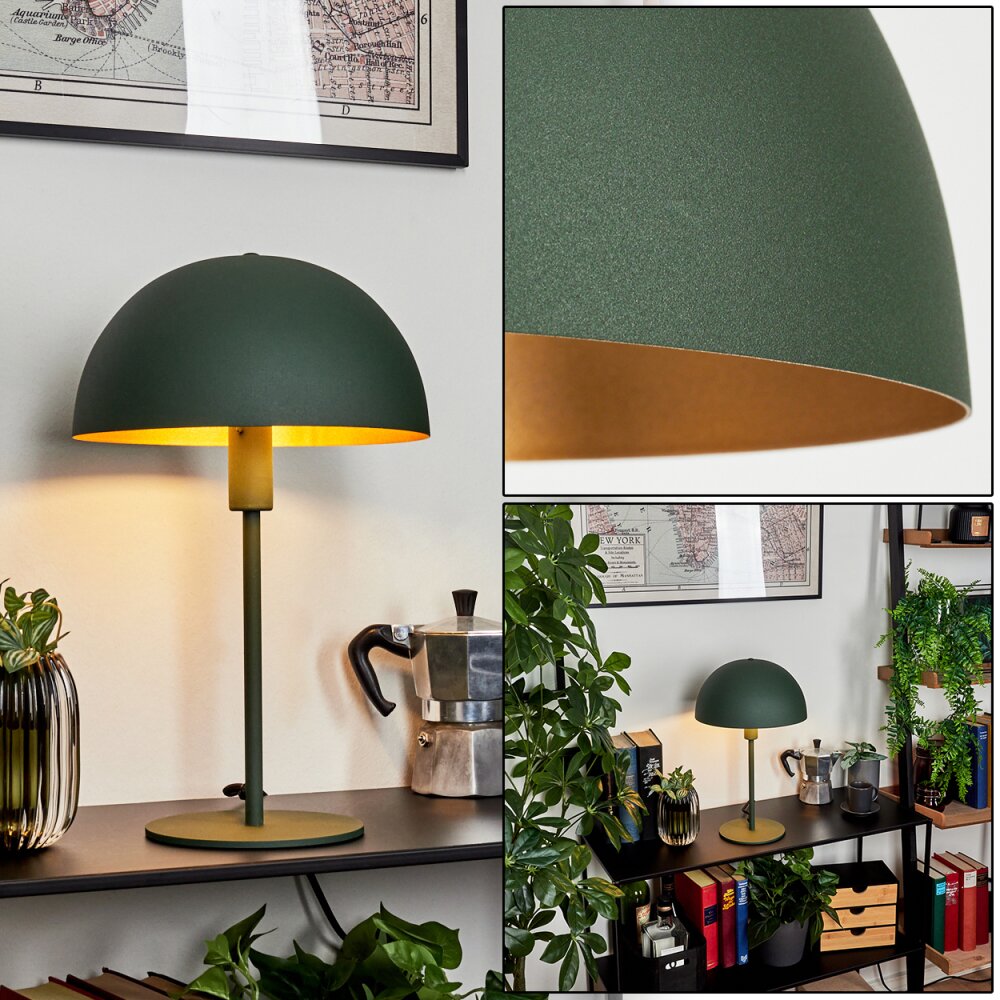 Vivian Tischleuchte Grün, 1-flammig main product photo