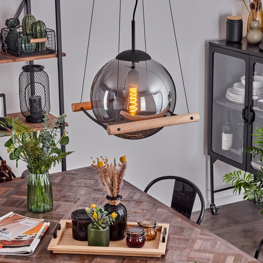 Duchemin Pendelleuchte Naturfarben, 1-flammig main product photo