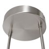 Steinhauer Soleil Pendelleuchte LED Stahl gebürstet, 4-flammig