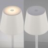 Leuchten Direkt EURIA Tischleuchte LED Weiß, 1-flammig
