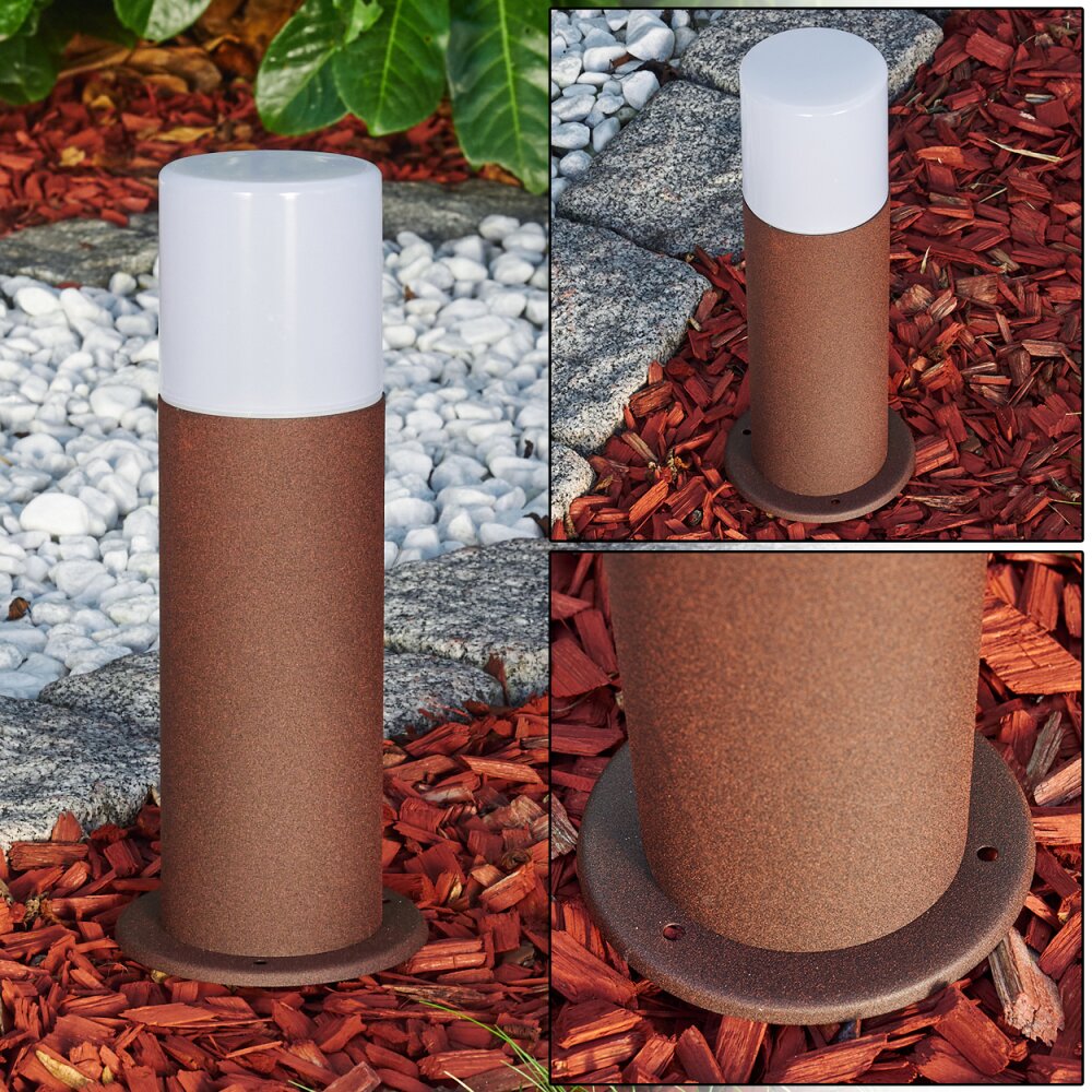 Buhrkall Sockelleuchte Rostfarben, 1-flammig main product photo