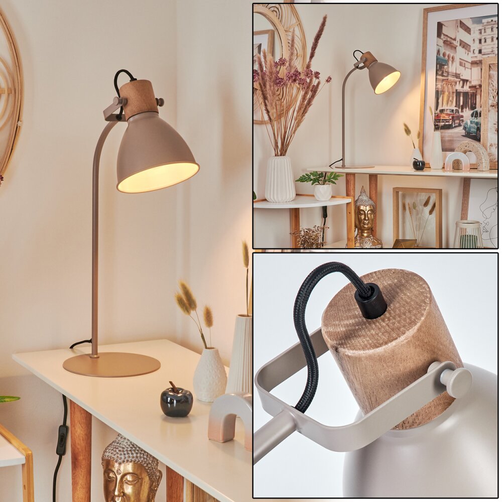 Chipou Tischleuchte Grau, 1-flammig main product photo