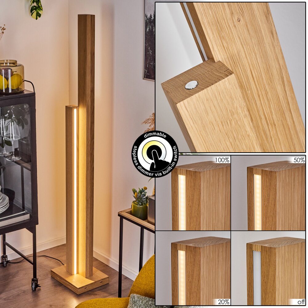 Tejedor Stehleuchte LED Naturfarben, 2-flammig main product photo