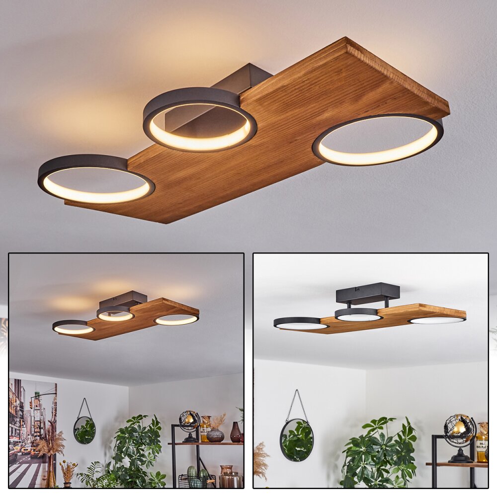Musac Deckenleuchte LED Naturfarben, 1-flammig main product photo