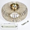Wemude Deckenleuchte Altmessing, 1-flammig
