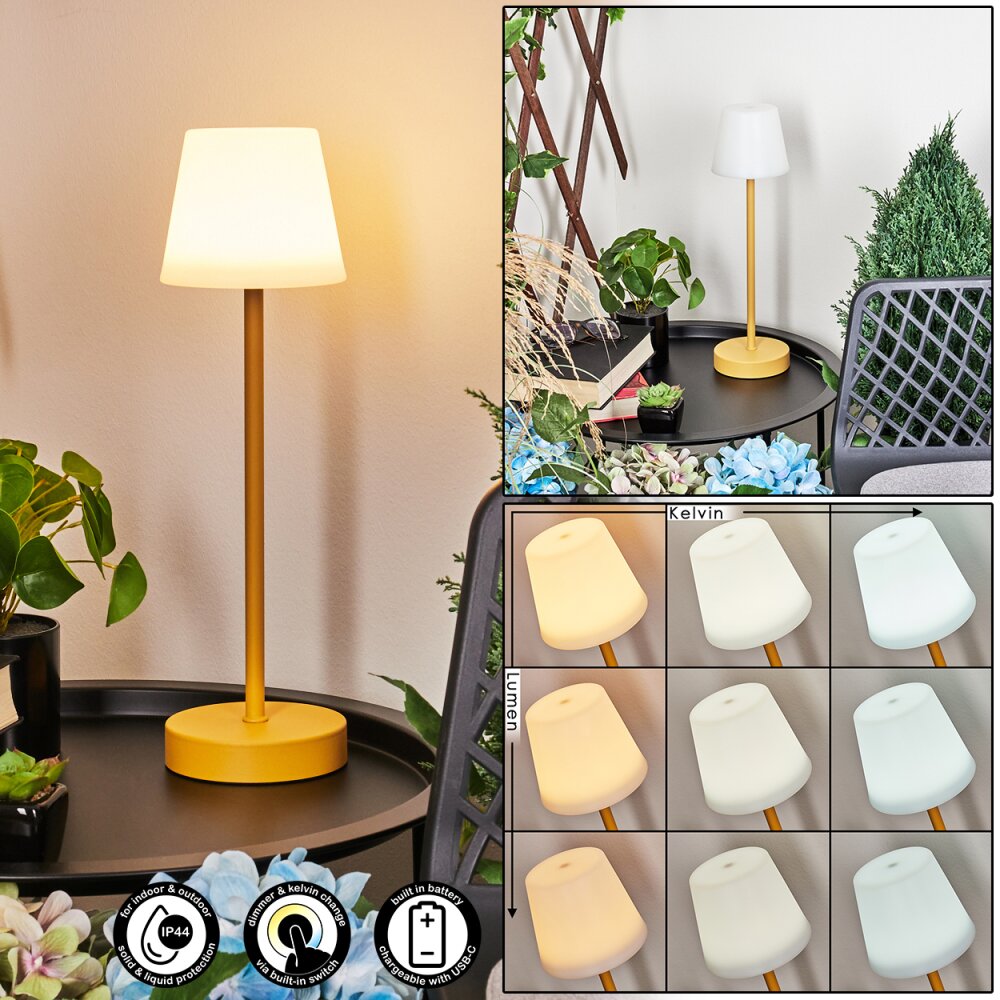 Maza Außentischleuchte LED Gelb, 1-flammig main product photo