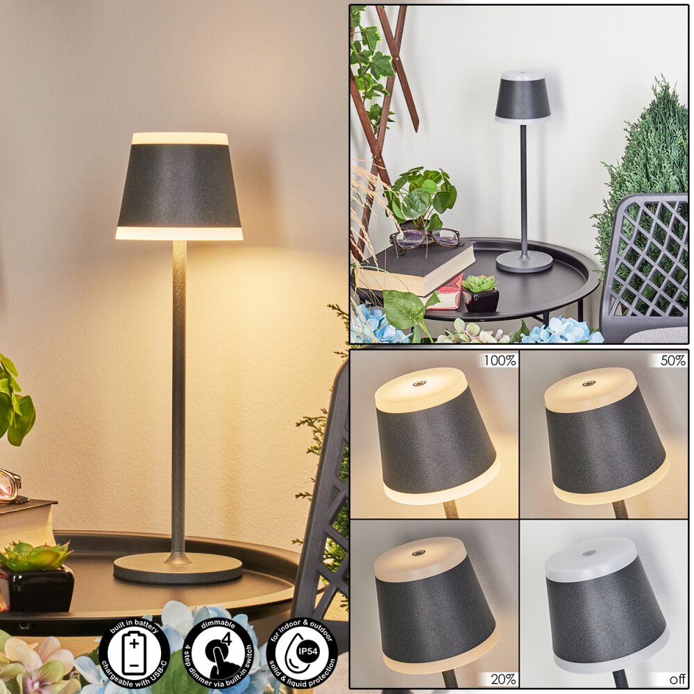 Walt Außentischleuchte LED Anthrazit, 1-flammig main product photo