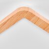Siguna Deckenpanel LED Holzoptik, 1-flammig