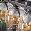 Koyoto Pendelleuchte Glas 20 cm Bernsteinfarben, 3-flammig