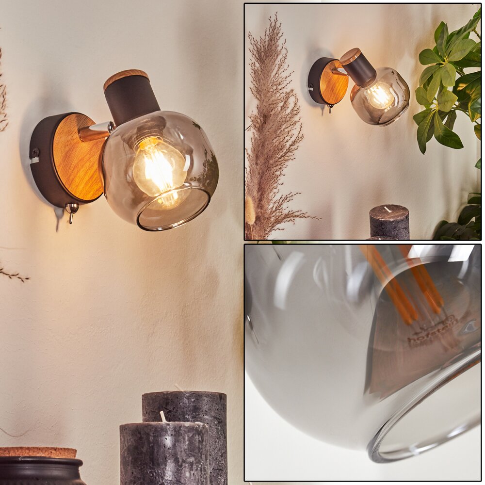 Lexington Wandleuchte Naturfarben, 1-flammig main product photo