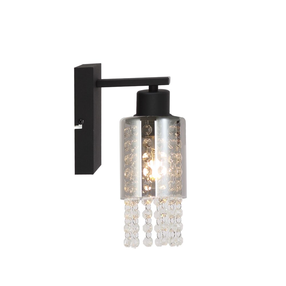 Globo BACKEY Wandleuchte Schwarz, 1-flammig main product photo