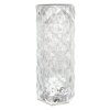 Globo GIXI Tischleuchte LED Silber, Transparent, Klar, 1-flammig