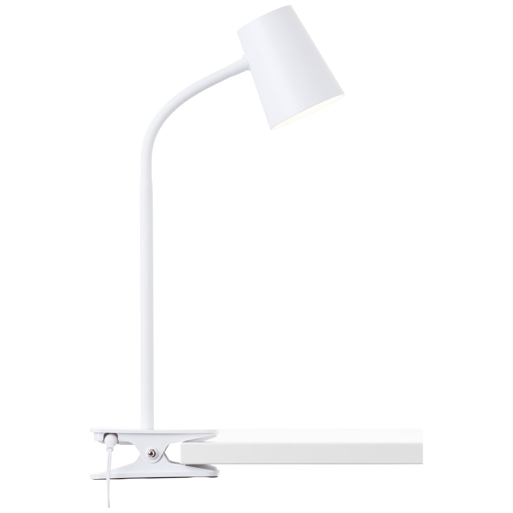 Brilliant Adda Klemmleuchte LED Weiß, 1-flammig main product photo