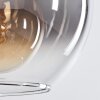 Koyoto Pendelleuchte Glas 20 cm Rauchfarben, 4-flammig