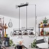 Koyoto Pendelleuchte Glas 20 cm Rauchfarben, 4-flammig