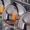 Koyoto Pendelleuchte Glas 20 cm Rauchfarben, 4-flammig
