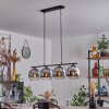 Koyoto Pendelleuchte Glas 20 cm Rauchfarben, 4-flammig
