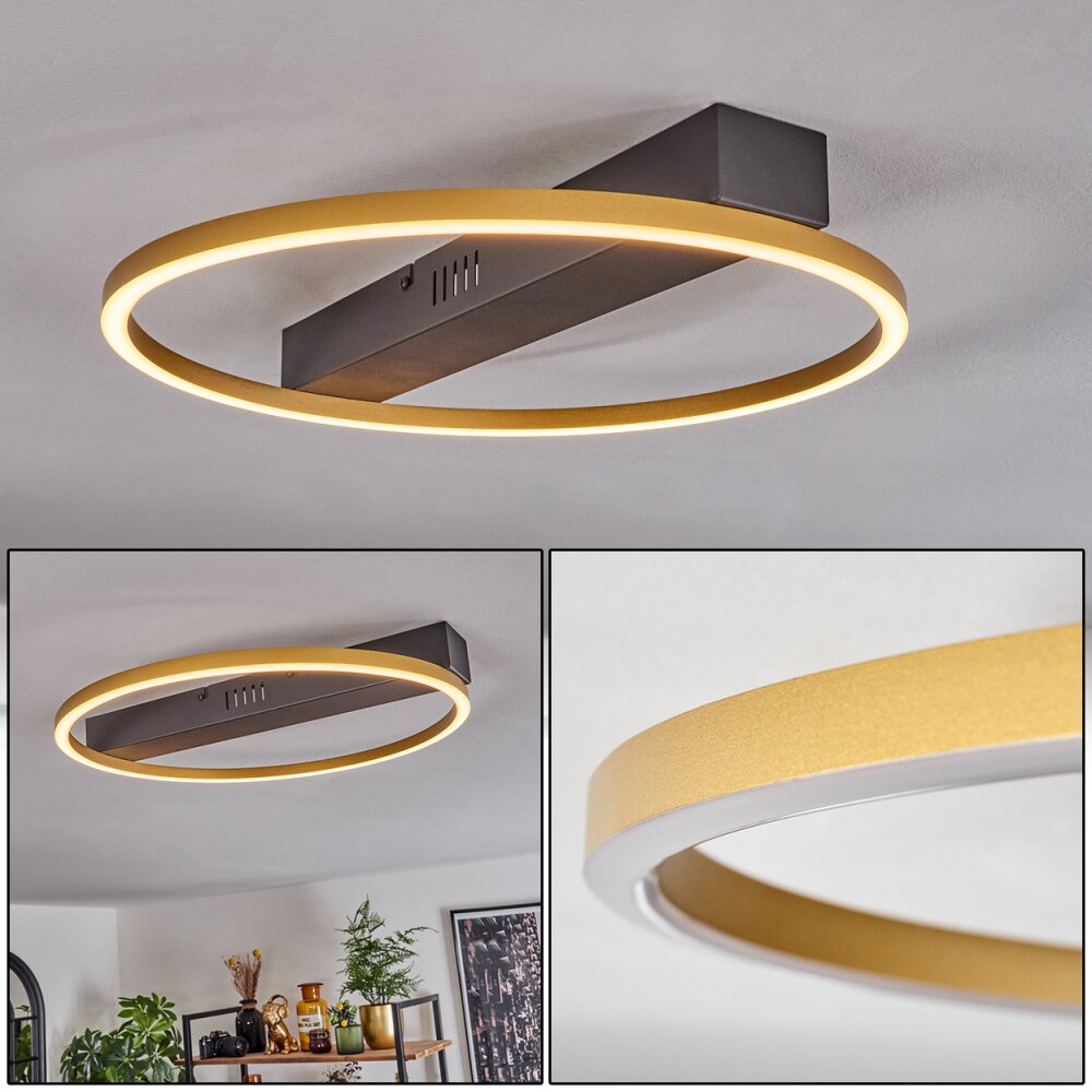 Cajean Deckenleuchte LED Schwarz, 1-flammig main product photo