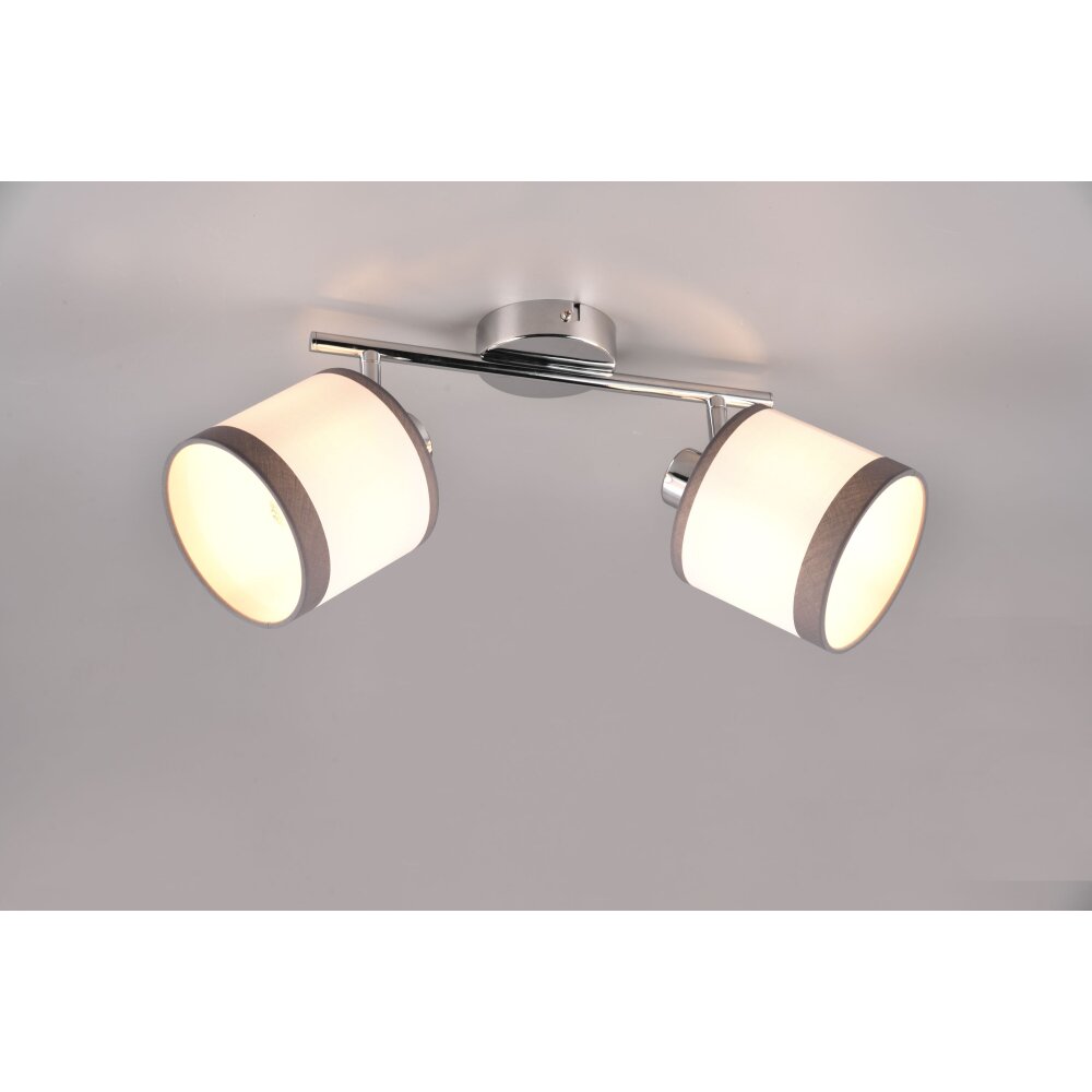 Reality DAVOS Deckenleuchte Chrom, 2-flammig main product photo