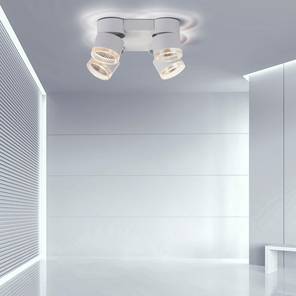Paul Neuhaus PURE-NOLA Deckenleuchte LED Weiß, 4-flammig main product photo