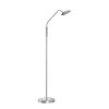 Fischer & Honsel Tallri Stehleuchte LED Nickel-Matt, 1-flammig