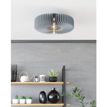 Eglo PALOMBAIA Deckenleuchte Schwarz, 1-flammig Eglo PALOMBAIA Deckenleuchte Schwarz, 1-flammig