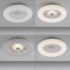 LeuchtenDirekt VERTIGO Deckenleuchte LED Weiß, 1-flammig, Fernbedienung