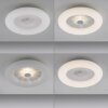 LeuchtenDirekt VERTIGO Deckenleuchte LED Weiß, 1-flammig, Fernbedienung