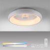 LeuchtenDirekt VERTIGO Deckenleuchte LED Weiß, 1-flammig, Fernbedienung