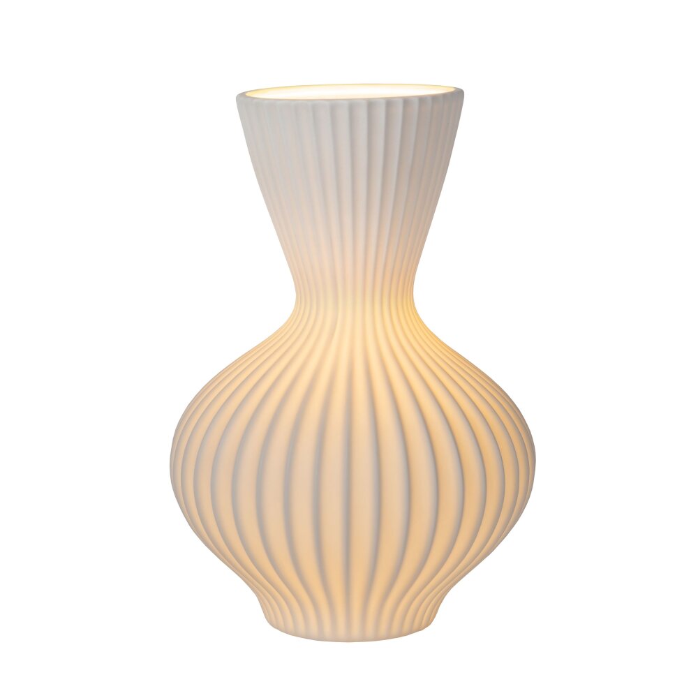 Lucide MOMORO Tischleuchte Weiß, 1-flammig main product photo