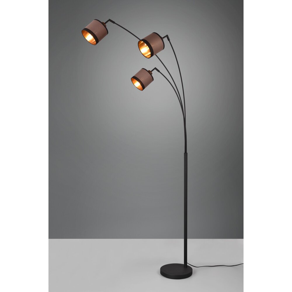 Reality DAVOS Stehleuchte Taupe, 3-flammig main product photo