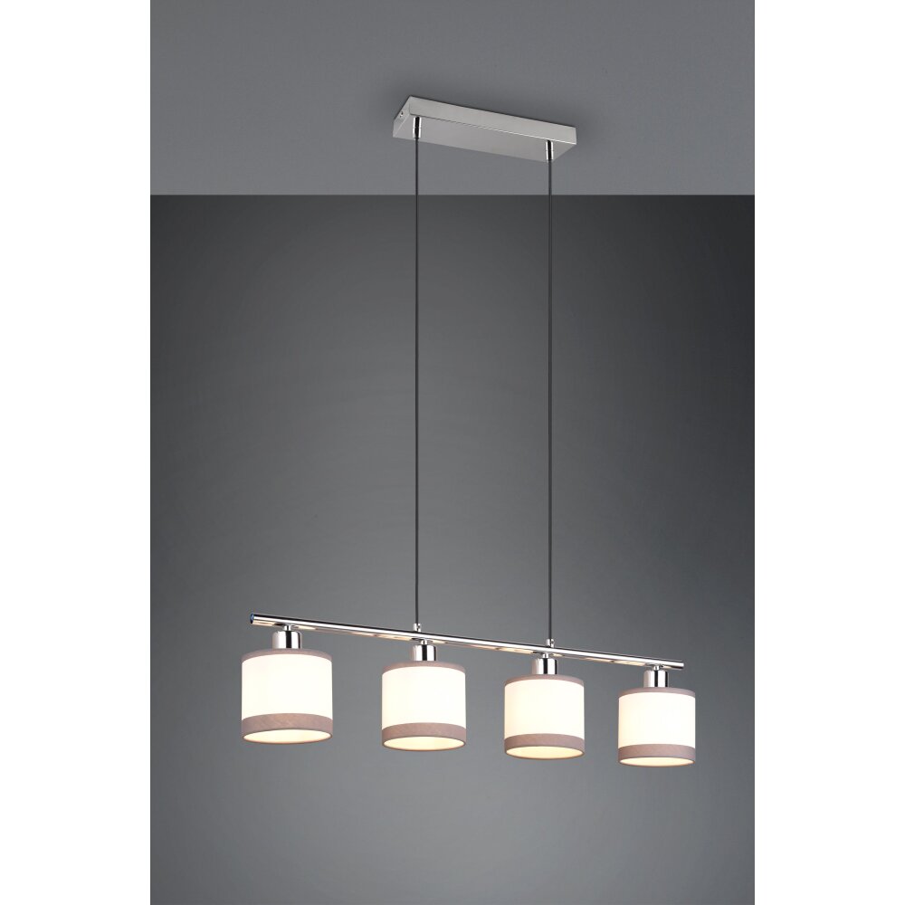 Reality DAVOS Pendelleuchte Chrom, 4-flammig main product photo