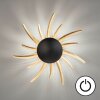 Fischer & Honsel Sol Wandleuchte LED Schwarz, 1-flammig