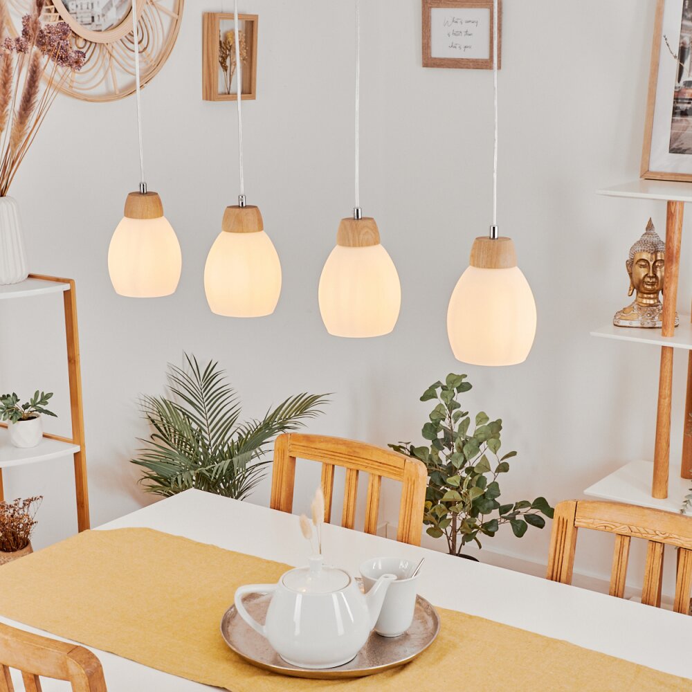 Ombucta Hängeleuchte Naturfarben, 4-flammig main product photo